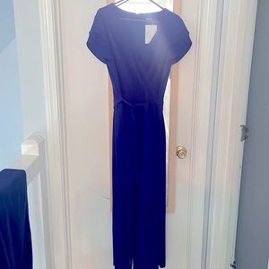 DKNY royal blue jumpsuit. Size 14